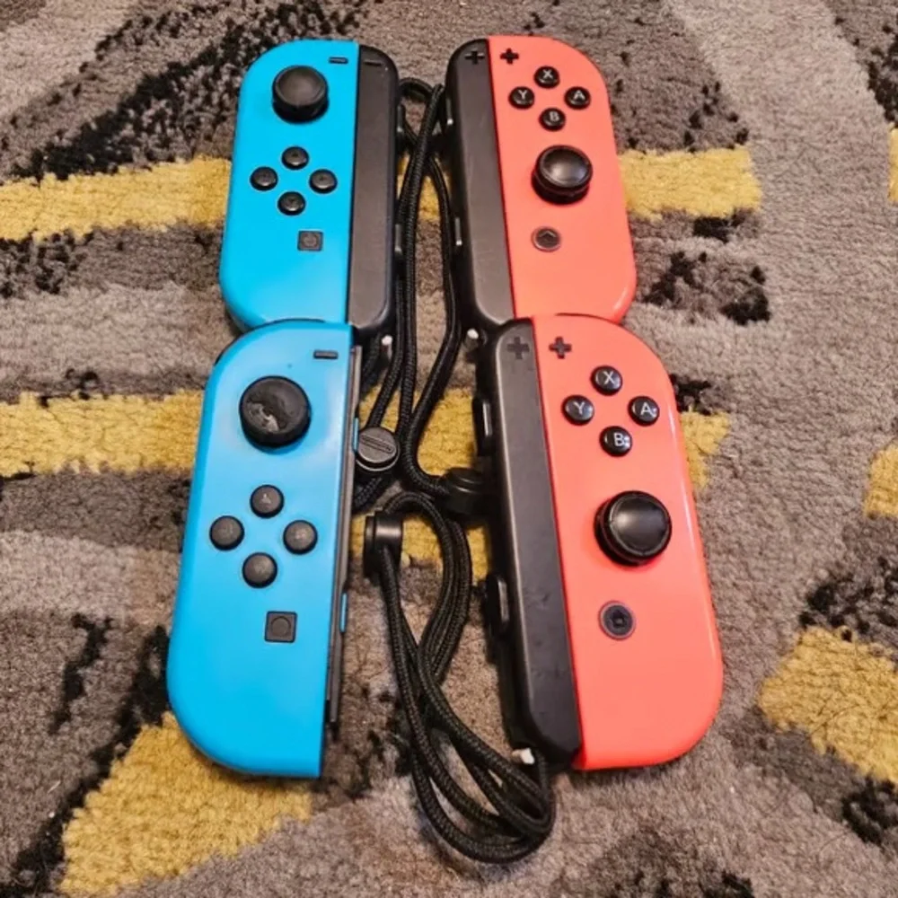 Nintendo Switch Console with Neon Blue & Neon Red Joy-Con Set